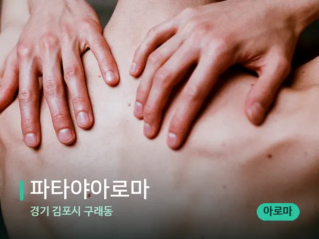 경기 김포시 구래동 파타야아로마 — 등·허리 관리 장면