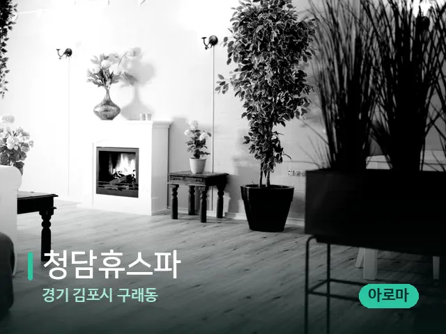 경기 김포시 구래동 청담휴스파 — 데이 스파 인테리어